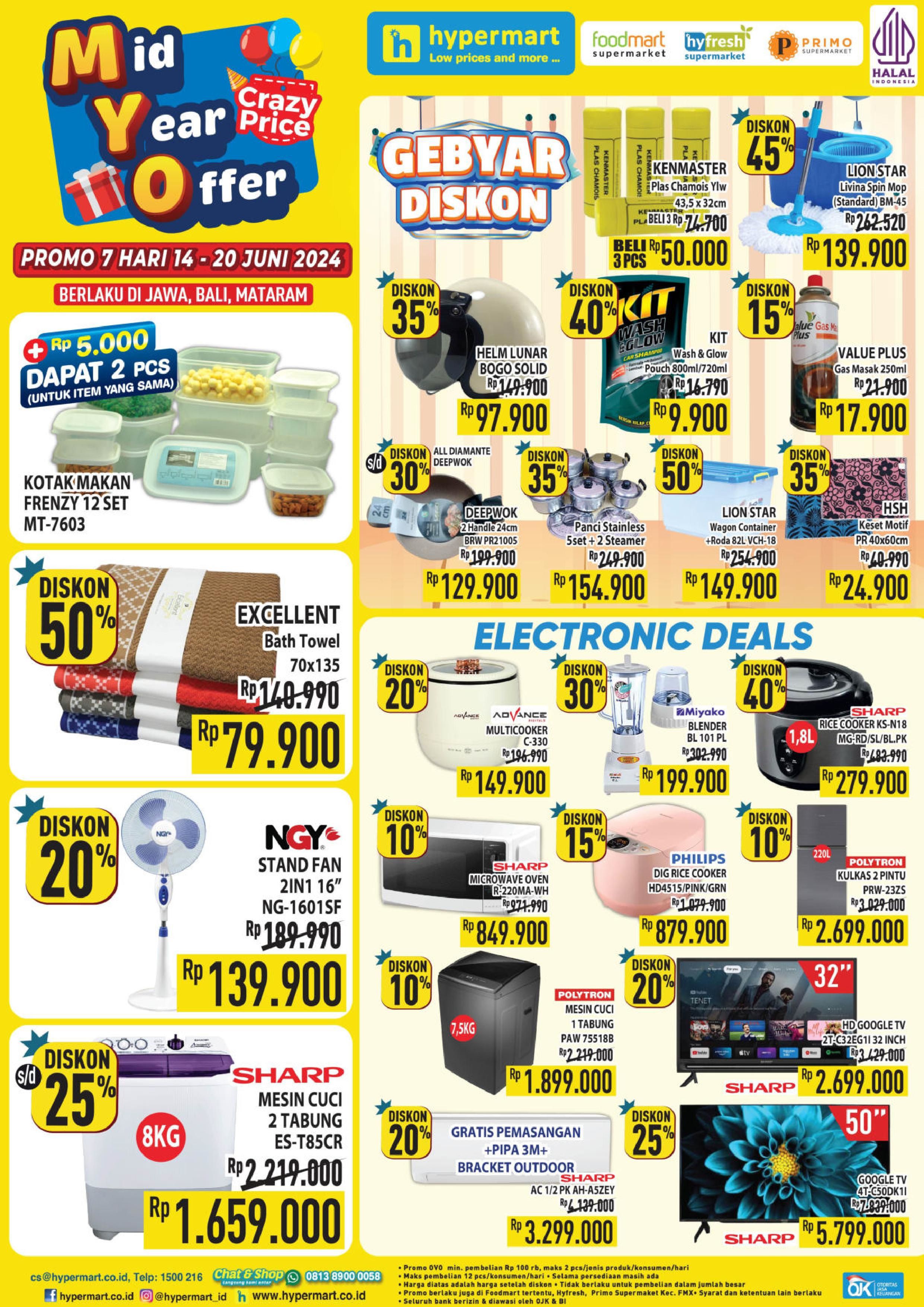 Promo Hypermart Periode 14-17 Juni 2024