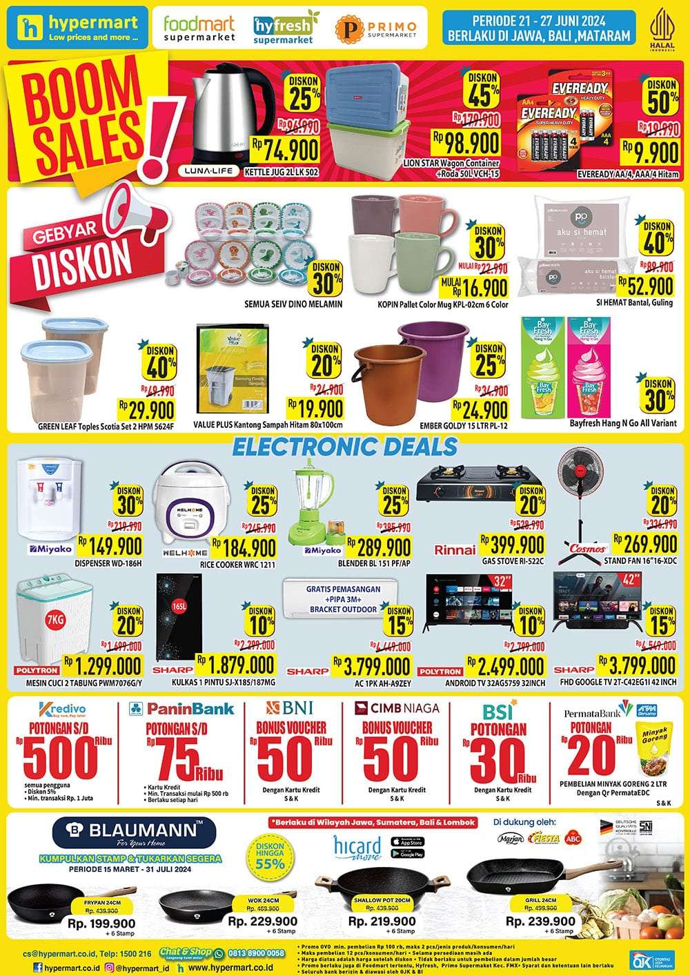 Promo Hypermart 21 - 24 Juni 2024