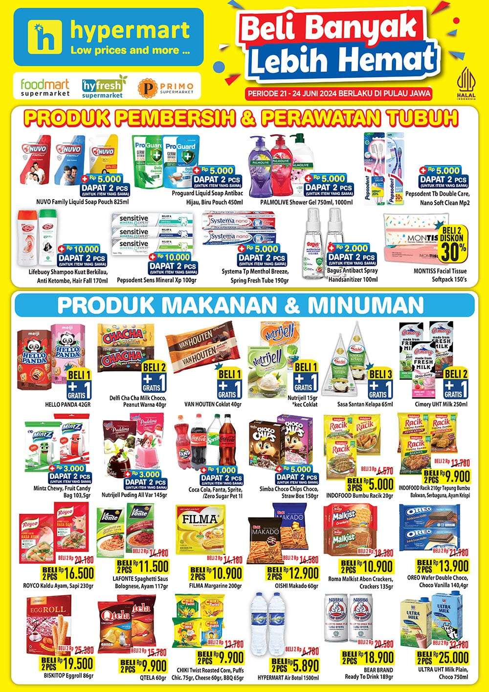 Promo Hypermart 21 - 24 Juni 2024