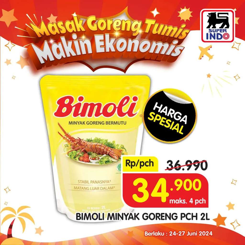 Diskon Super Indo 24 - 27 Juni