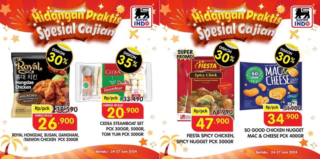 Diskon Super Indo 24 - 27 Juni