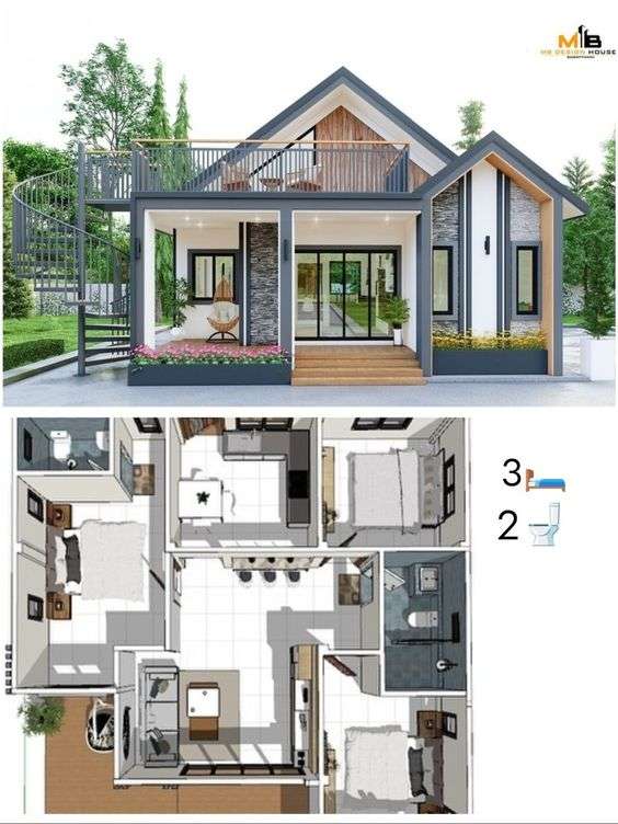 Desain Rumah Tipe 36 Agar Terlihat Luas