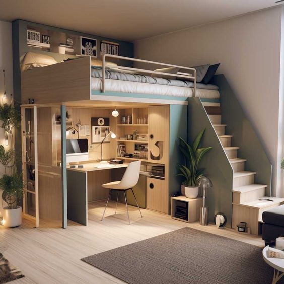 Desain Kamar Mezzanine