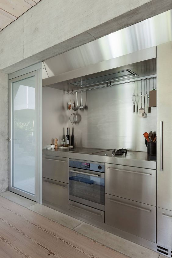 Dapur Aluminium Minimalis