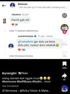 Mahalini Mengaku Belum Siap Hamil