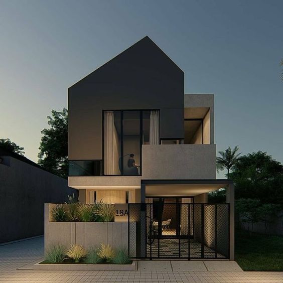 Desain Rumah Minimalis 2 Lantai Type 36/60