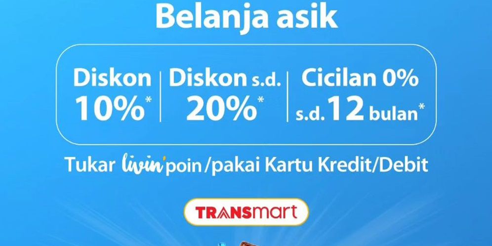 Diskon Transmart Belanja Asik