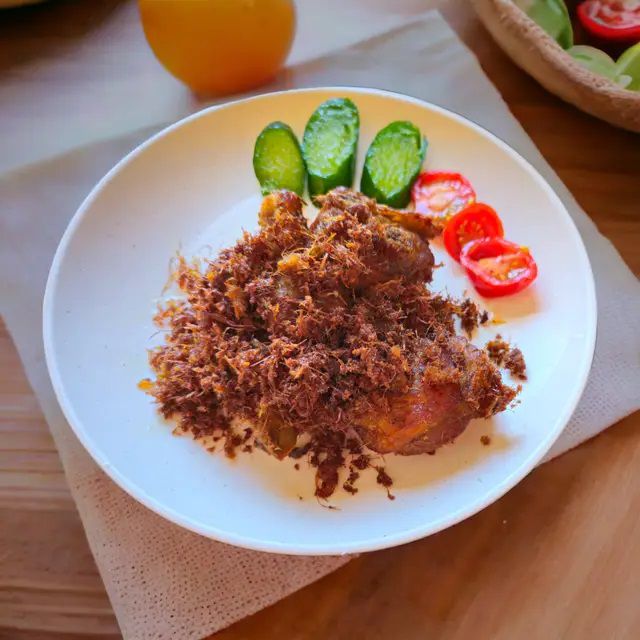 Resep Bebek Madura Bumbu Serundeng