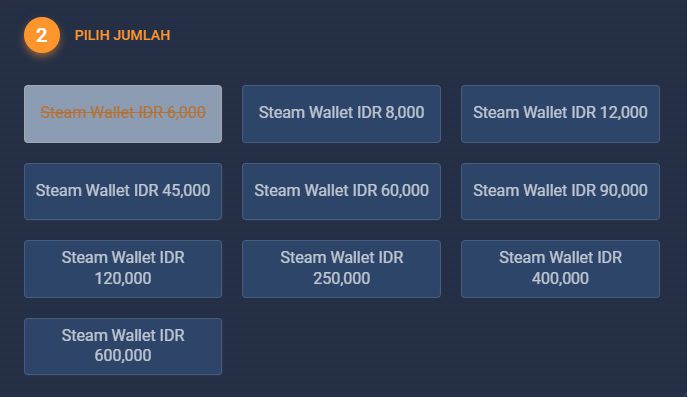 Diskon Toko Game Steam Wallet