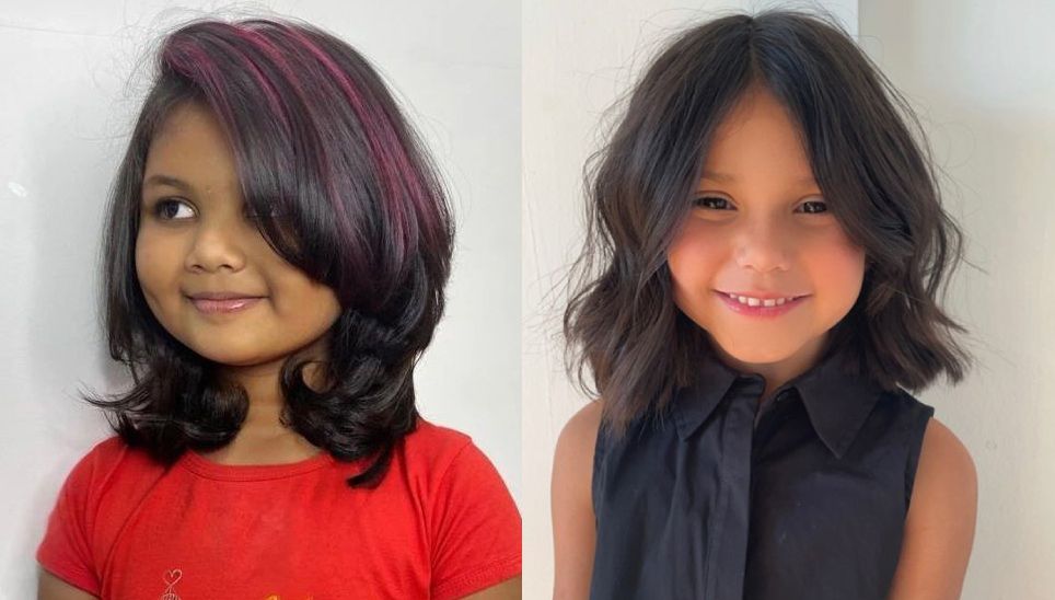 Model Potongan Rambut untuk Anak Perempuan 10 Tahun - Wavy Bob