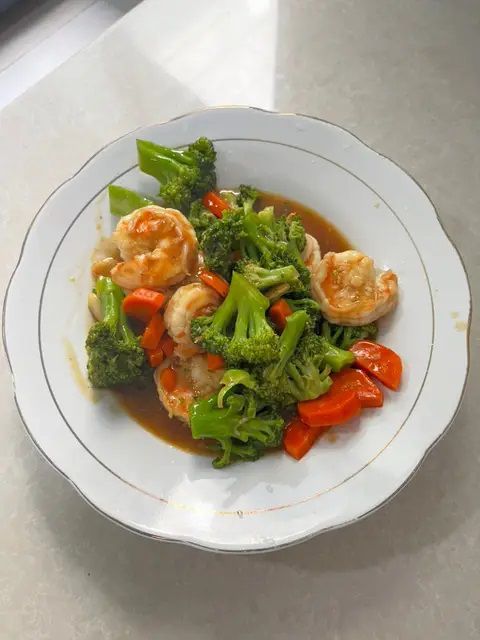 Resep Tumis Udang Brokoli Wortel