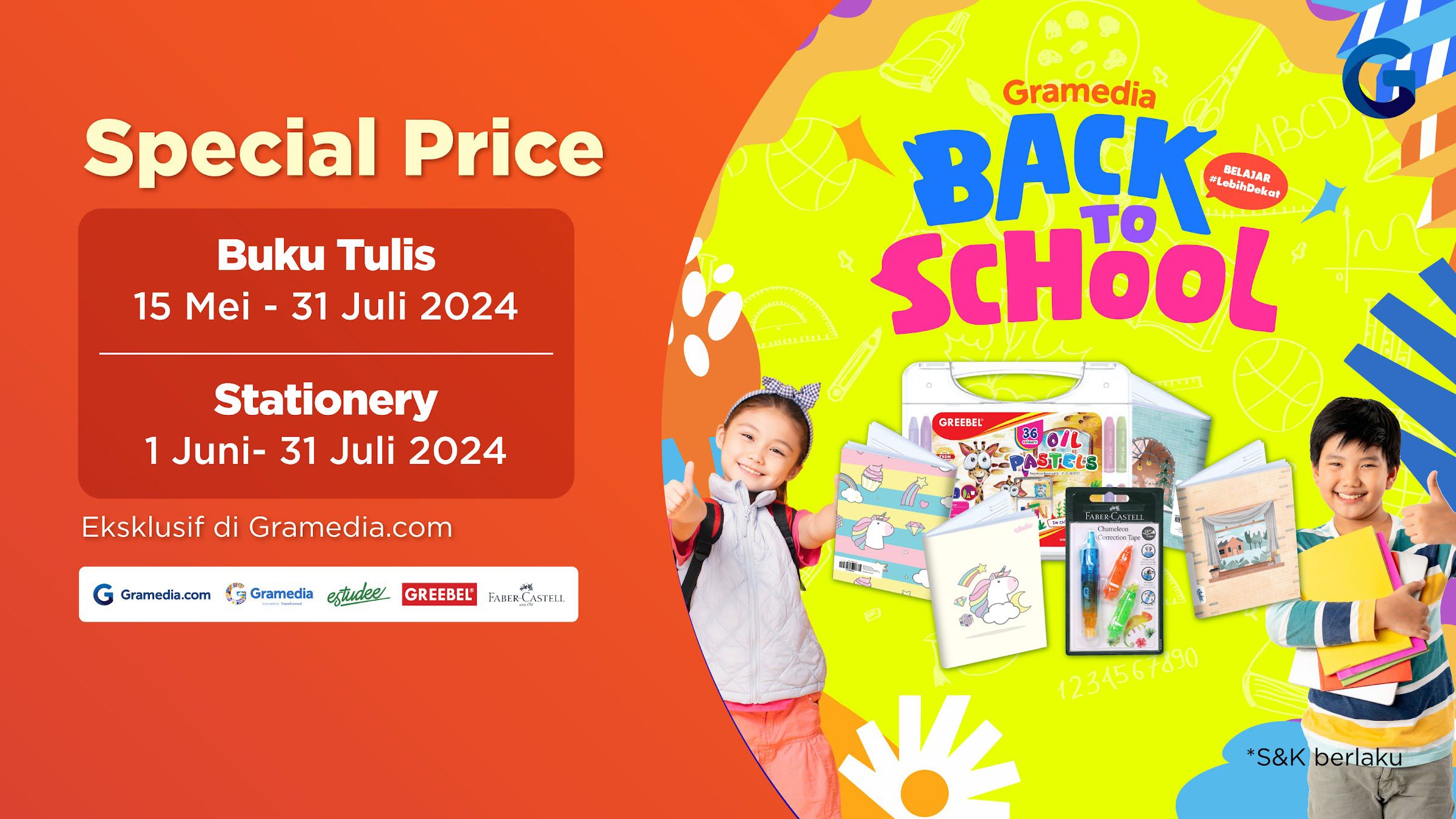 Promo Back to School Juli 2024