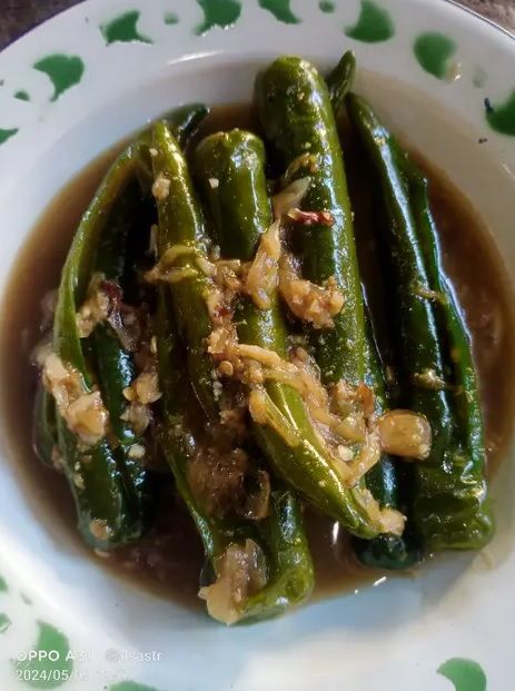 Resep Tumis Cabe Hijau Besar Kecap