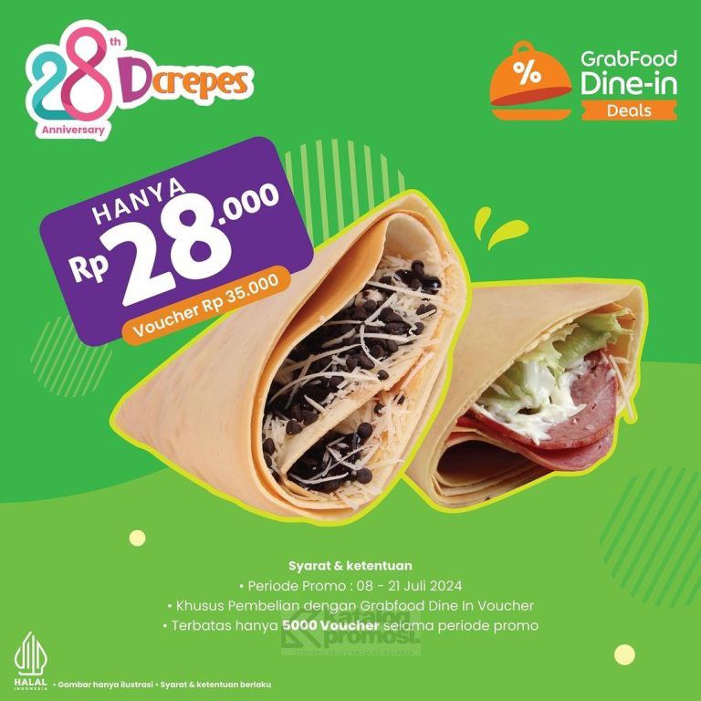 Promo DCrepes Juli 2024