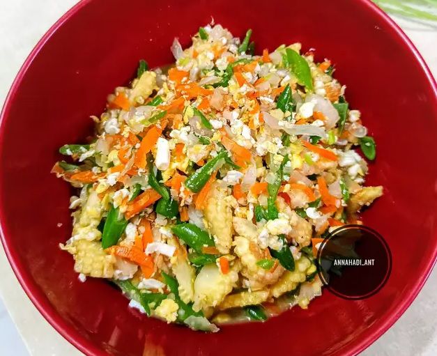 Resep Orak Arik Telur Sayur