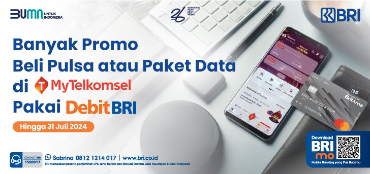 Diskon BRI Juli