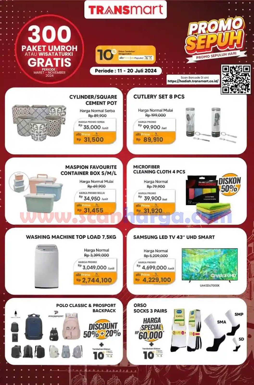 Promo Transmart 21 Juli 2024