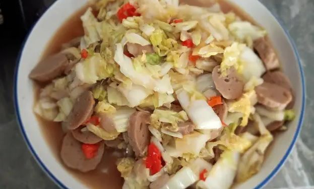 Resep Tumis Sawi Putih Bakso