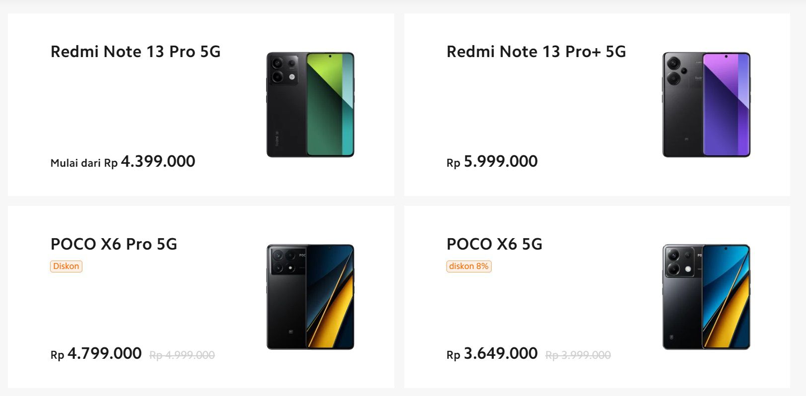 HP Xiaomi Murah