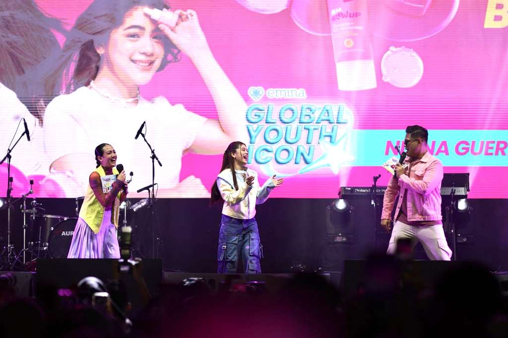 Emina Perkenalkan Niana Guerrero Sebagai Emina's Youth Global Icon di Eureka Fest 2024