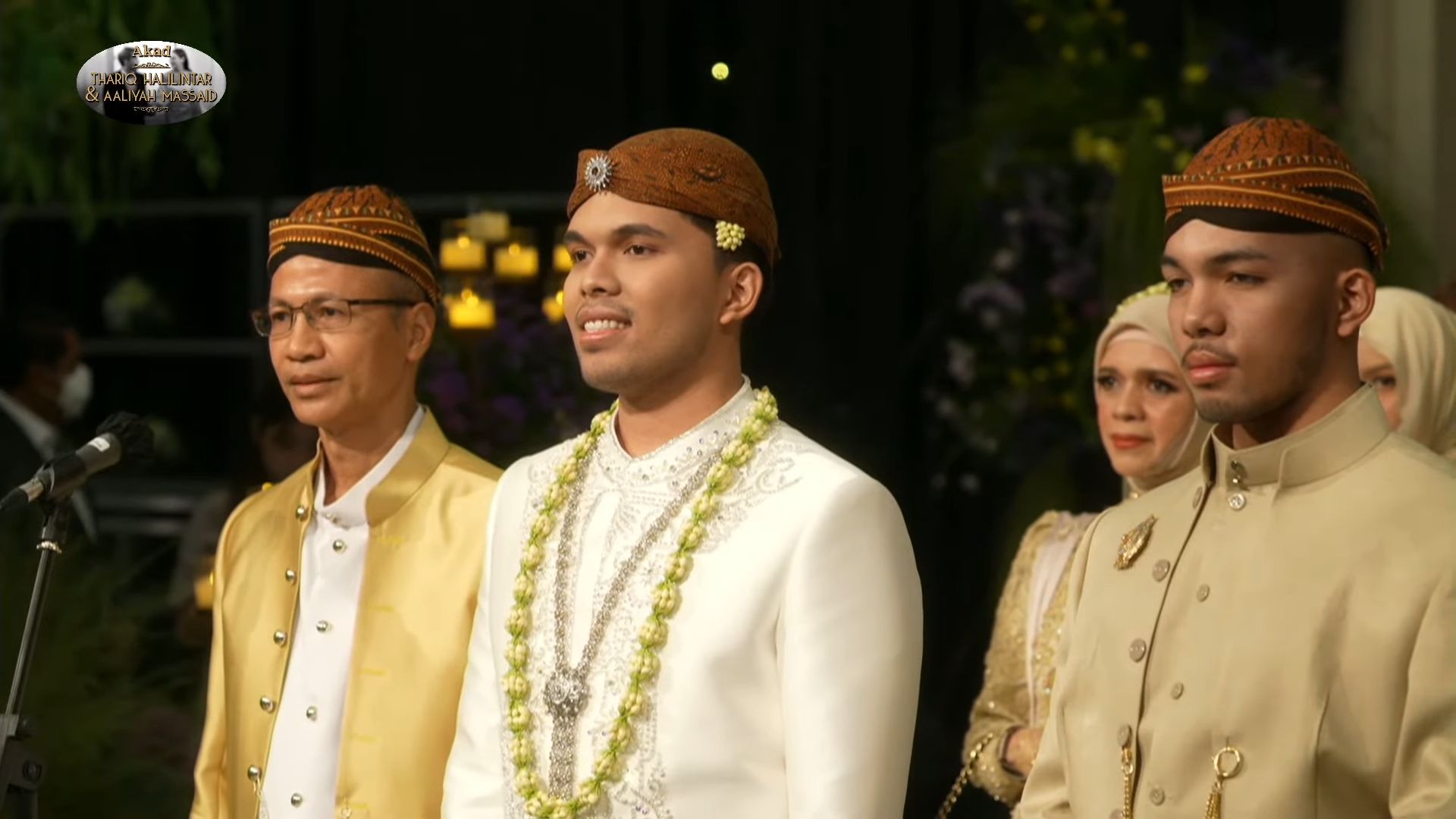 Thariq Halilintar dan Aaliyah Massaid Akad Nikah