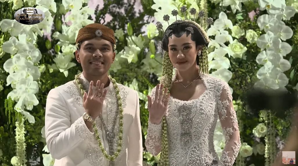 Momen Akad Nikah Thariq Halilintar dan Aaliyah Massaid