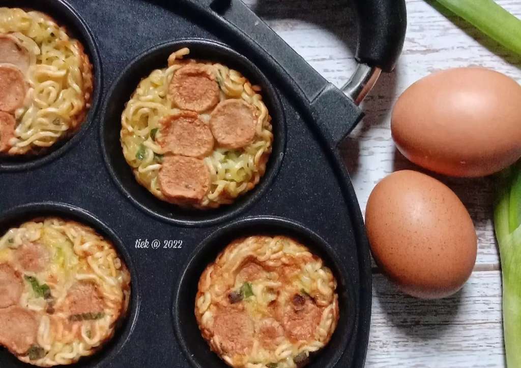 Menu Jumat Berkah Telur - Nasi Telur Omelet Mie