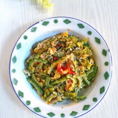 Resep Oseng Pare Telur