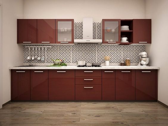 Desain Kitchen Set Bahan HPL