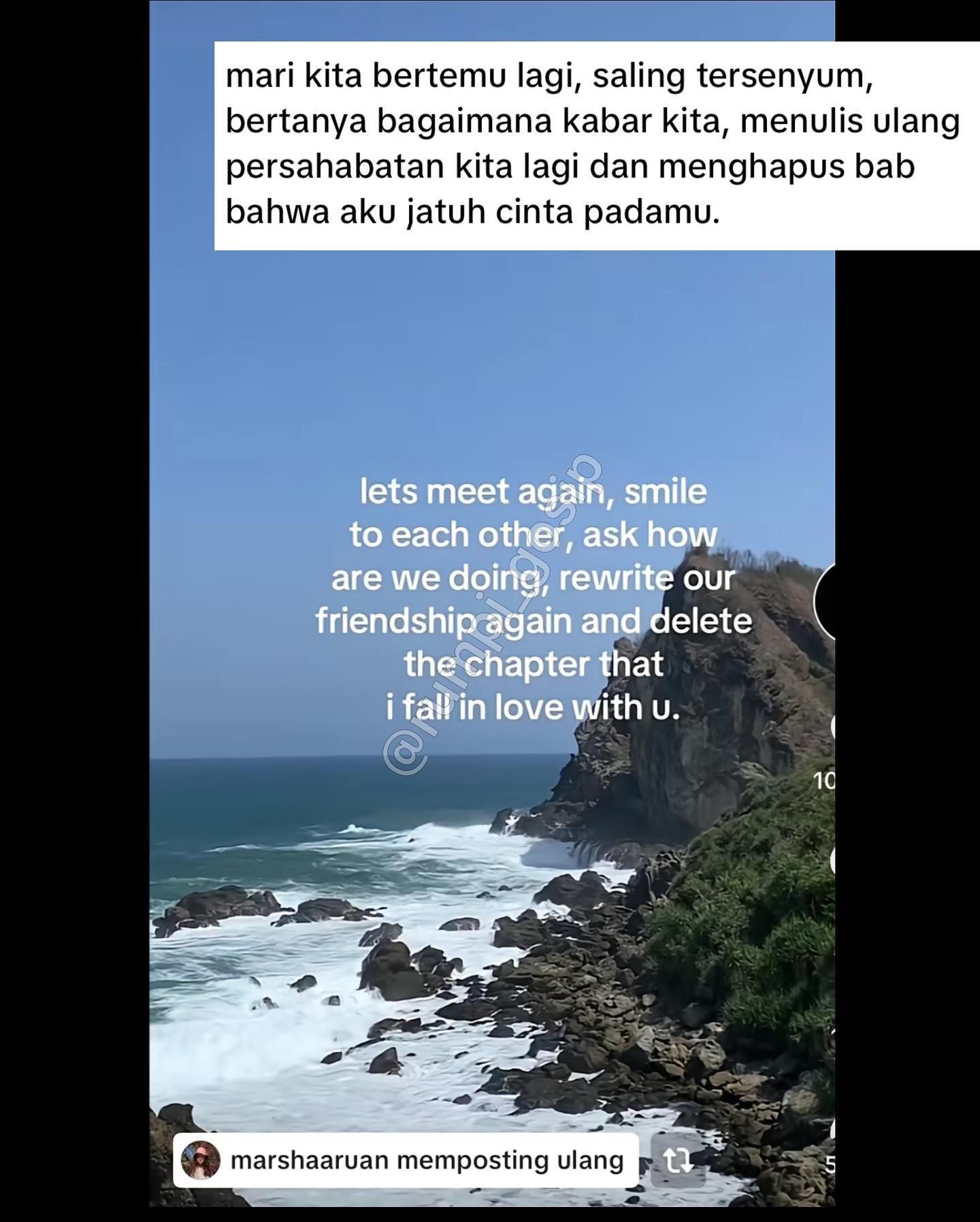 Marsha Aruan Repost Quotes Galau