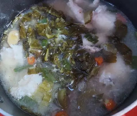 Resep Sup Ikan Sayur Asin