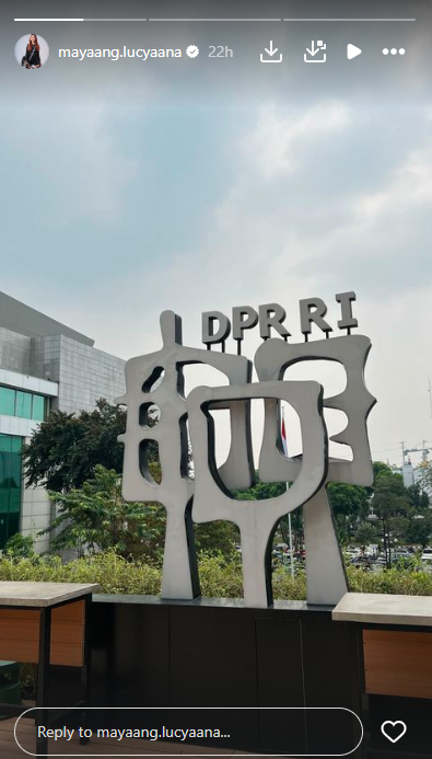 Mayang Magang di DPR RI