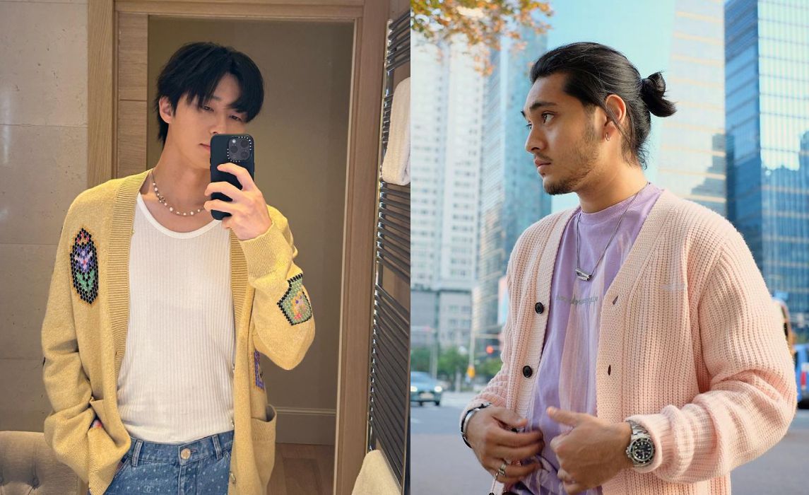 Inspirasi Outfit Kencan Pertama Buat Cowok - Cardigan