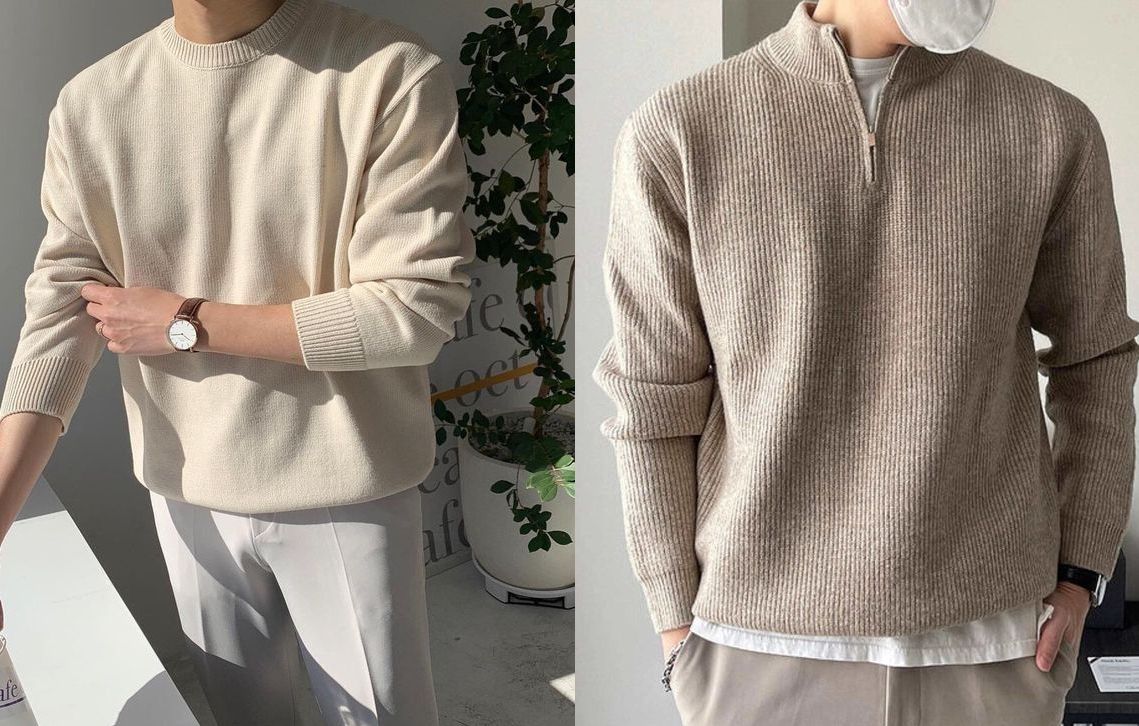 Inspirasi Outfit Kencan Pertama Buat Cowok - Cozy Knitwear