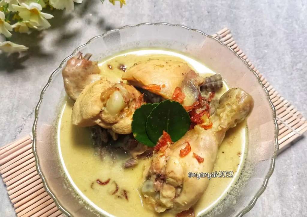 Resep Opor Ayam Putih Sederhana