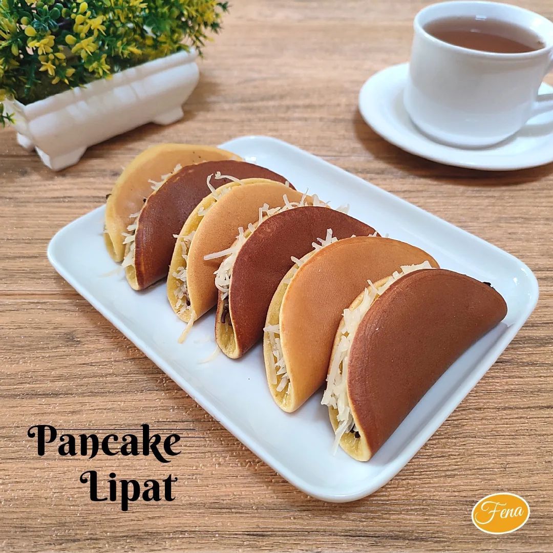 Resep pancake Lipat