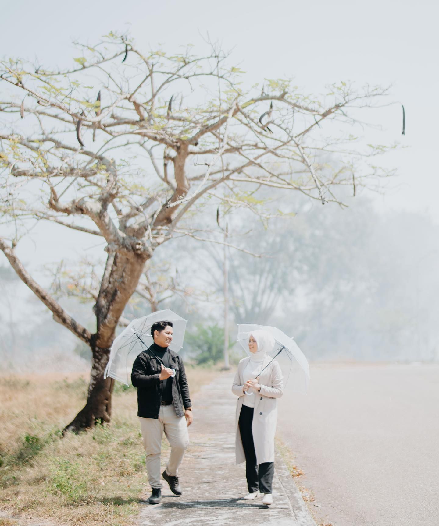 Prewedding ala Korea Hijab Sederhana