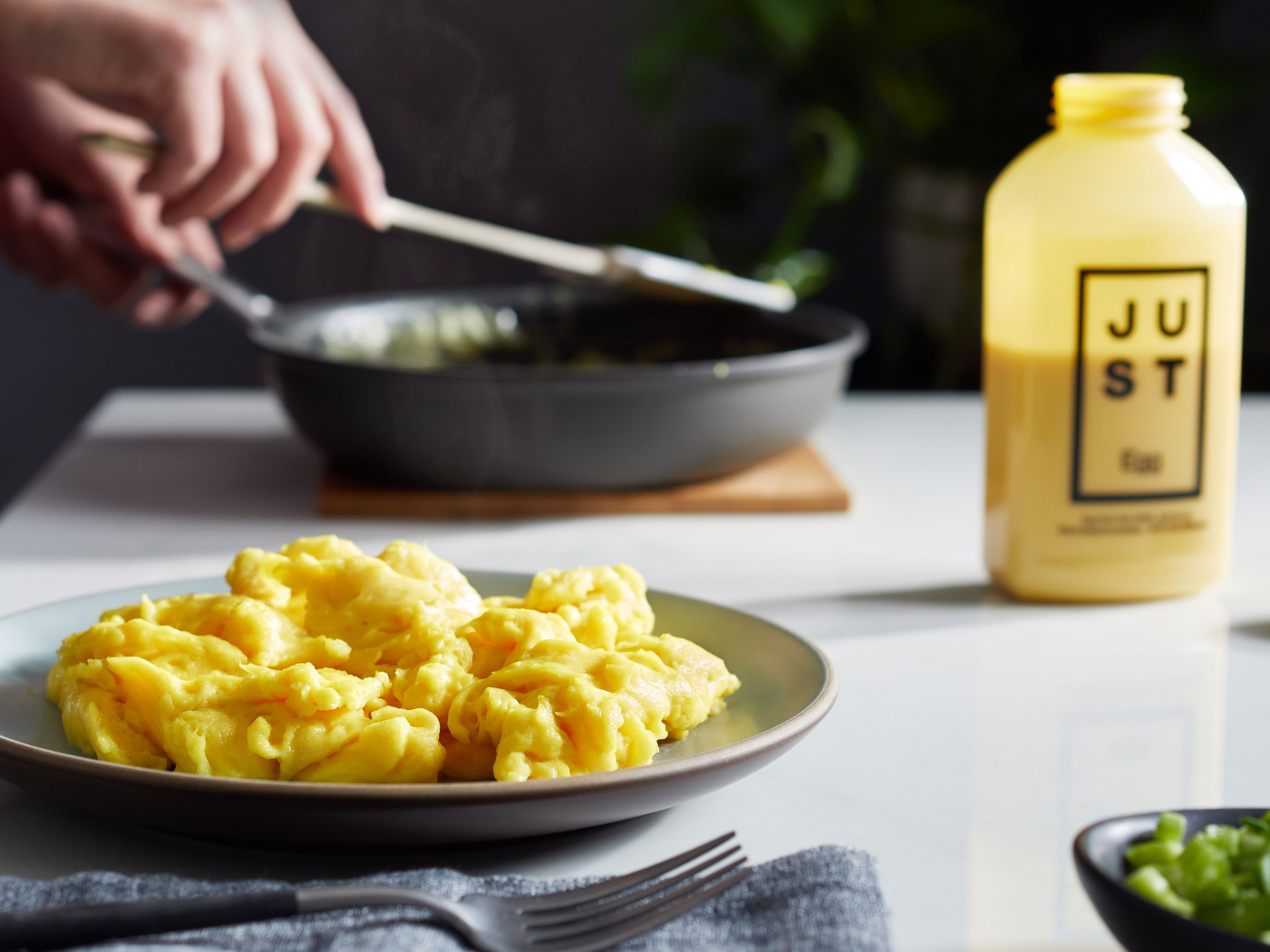 Line foods. Eat just Eggs. JUSTEGG. Eat just products. Scrambled Eggs looks like woman body meme.