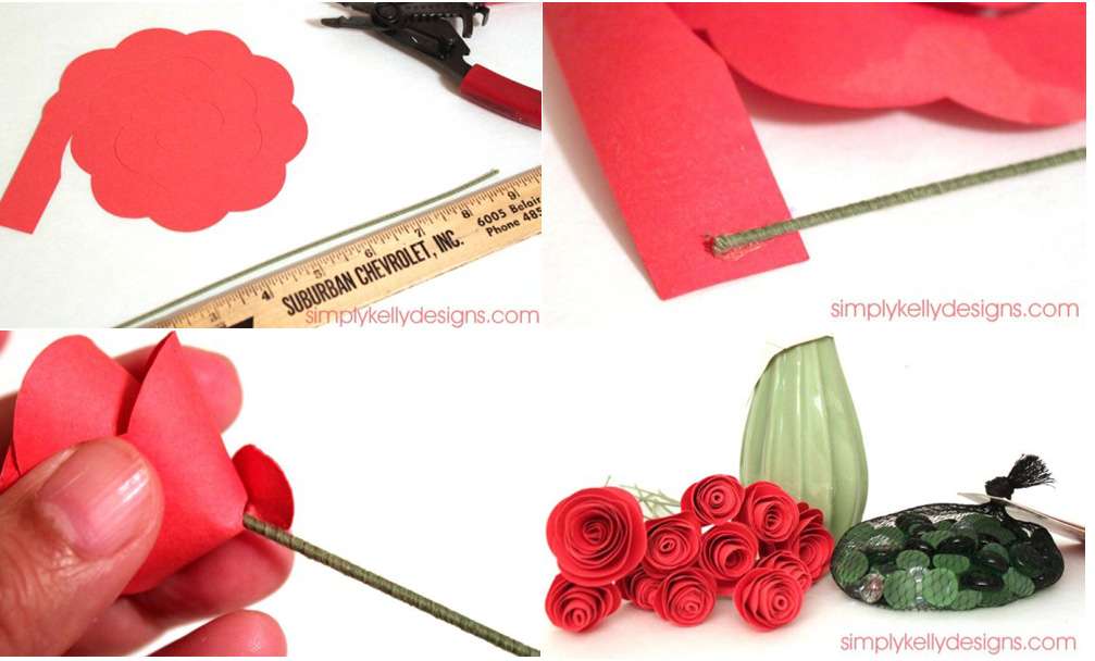 5 Cara Membuat Paper Flower Yang Mudah Disertai Tutorial Gambar