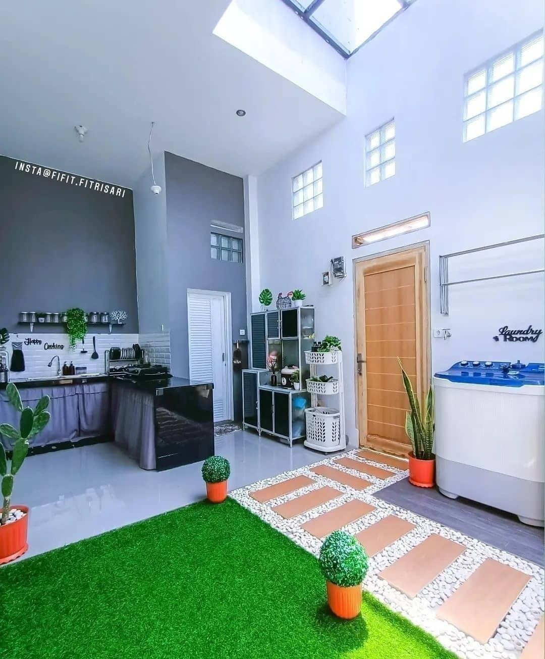 17 Desain Dapur Dan Taman Belakang Rumah Minimalis Yang Sederhana Tapi