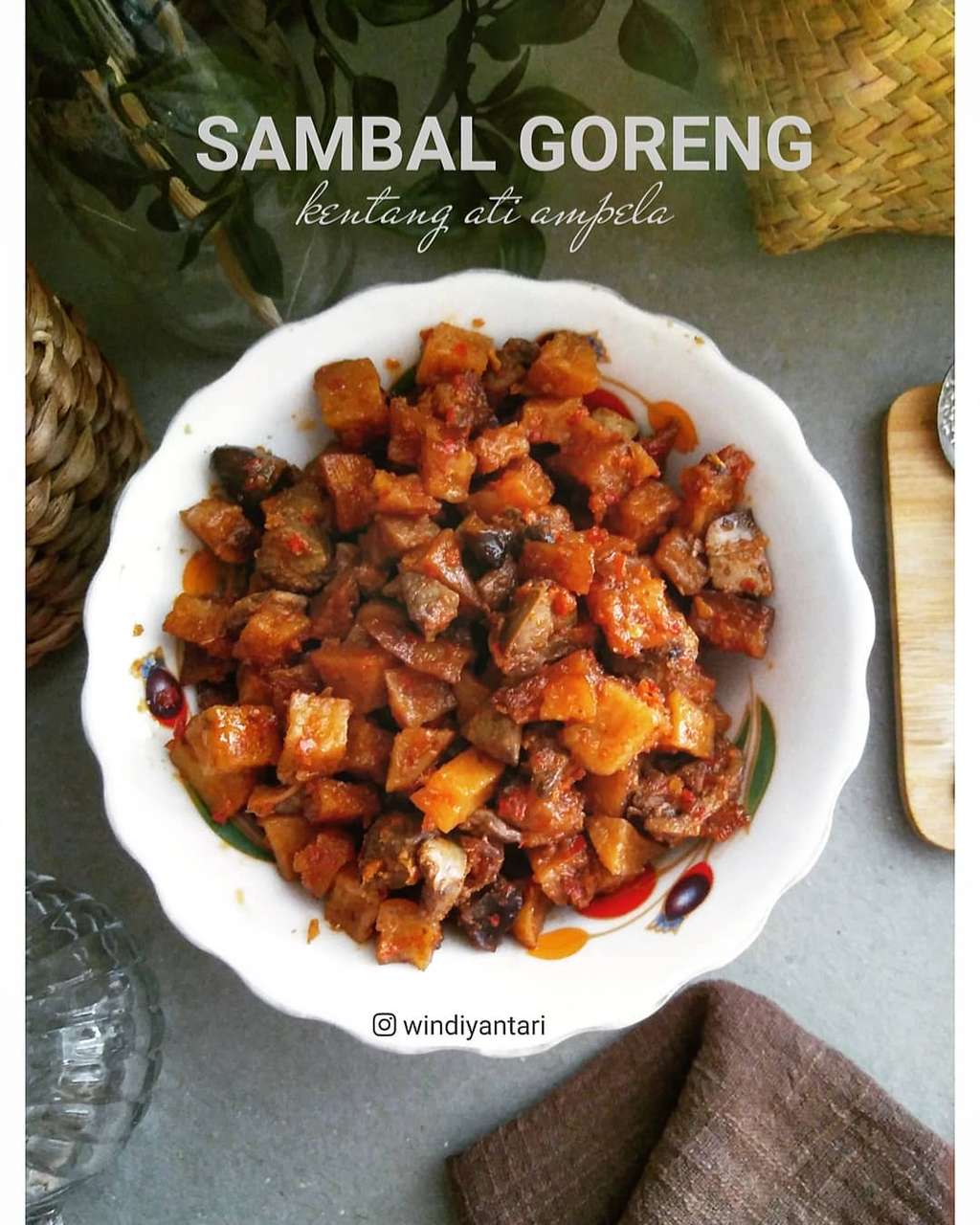 10 Resep Sambal Goreng Kentang Ati Ampela Sederhana Dengan Bumbu ...