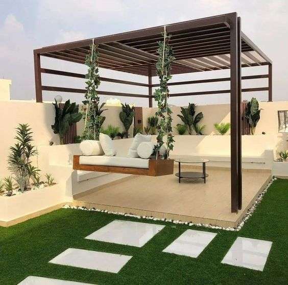 10 Inspirasi Desain Rooftop Rumah Semi Indoor Yang Estetik, Bisa Untuk ...