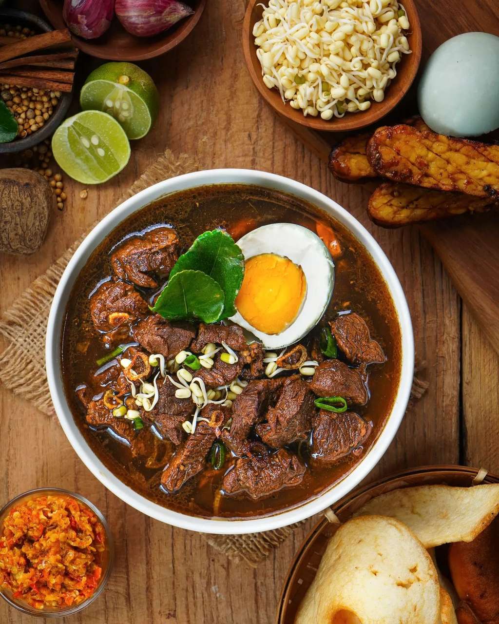 Resep Rawon Daging Sapi Semarang Perpaduan Gurih Asam Segar Kuah