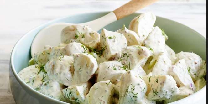 Resep Potato Salad With Mayonnaise Variasi Menu Diet Baru Kamu