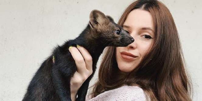 Wanita Ini Menyelamatkan Musang Kecil dengan Cara yang Unik