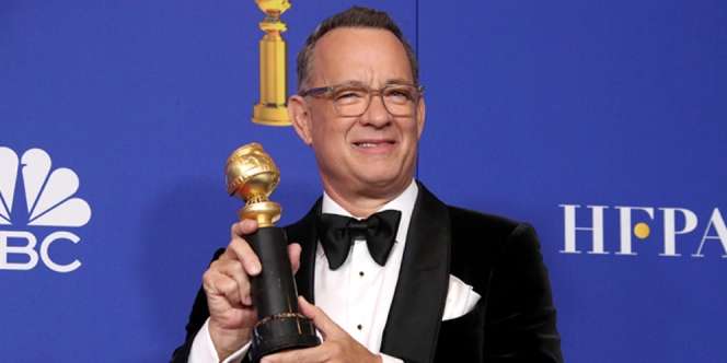 Suasana Haru di Golden Globe Awards 2020, Tom Hanks: Seorang Pria Diberkati oleh Keluarga