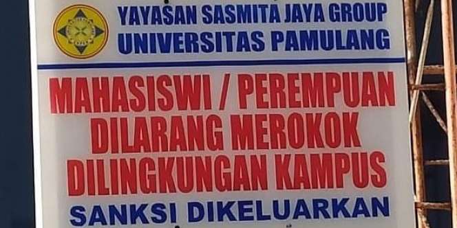 Mahasiswi Dilarang Merokok di Kampus Unpam, Apakah Pihak Terkait Melakukan Diskriminasi?