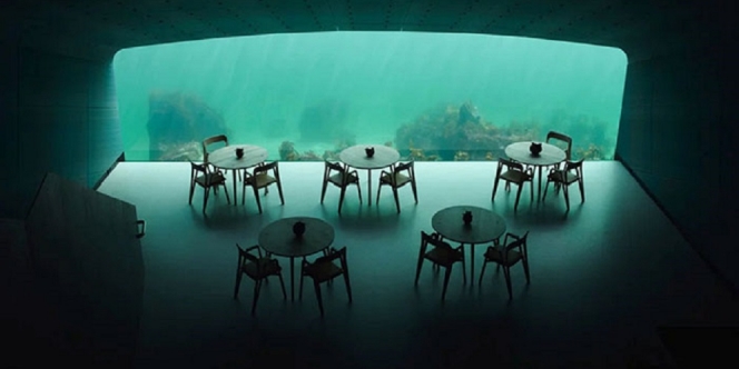 Restoran Bawah Air di Norwegia yang Mengagumkan