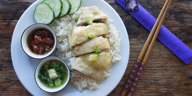 Resep Nasi Ayam Hainan, Hidangan Malam Imlek untuk Disantap Bersama Keluarga