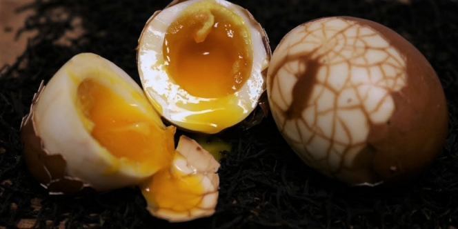 Makanan Khas Tahun Baru Cina, Telur Pindang Coklat yang Enak